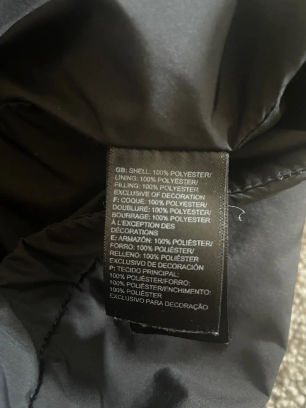 The North Face Black Hooded Puffer Jacket